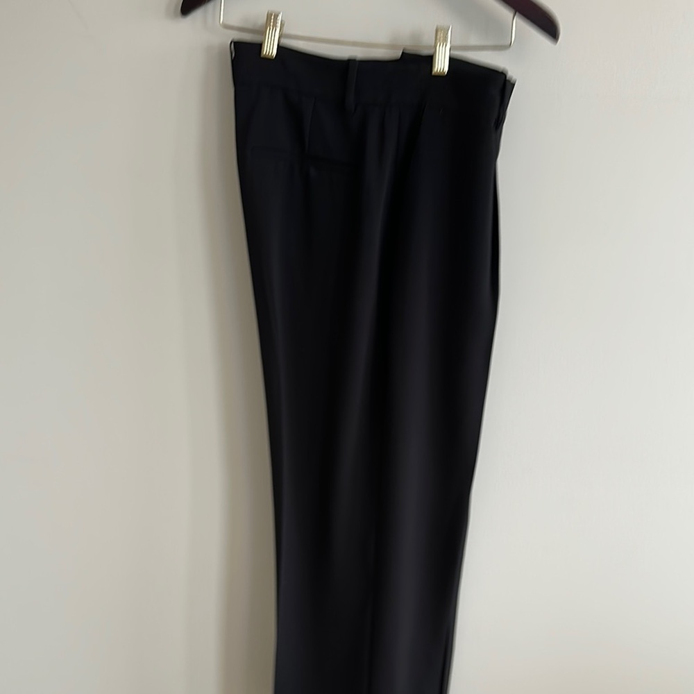 Raf Simons Black Capris High-Waisted Minimalist Style